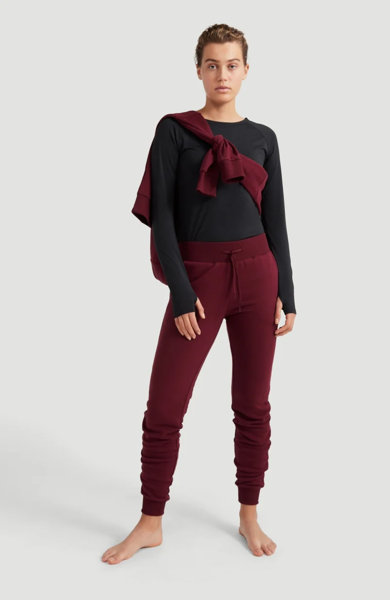 Yoga Slim Joggingbroek | Windsor Wine -A