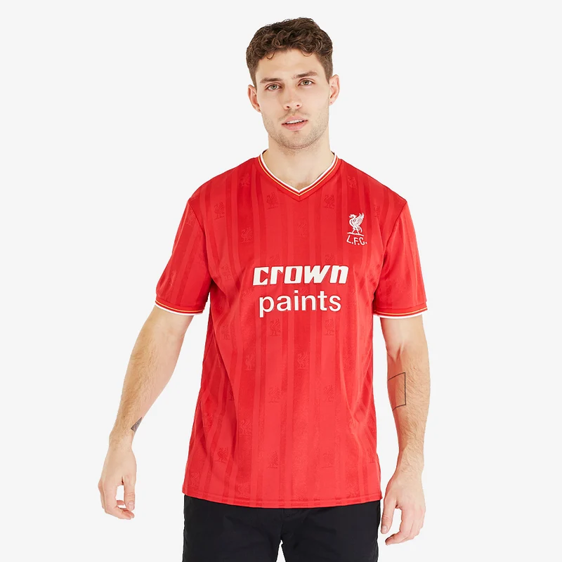 Liverpool FC Retro 1986 Home SS Shirt