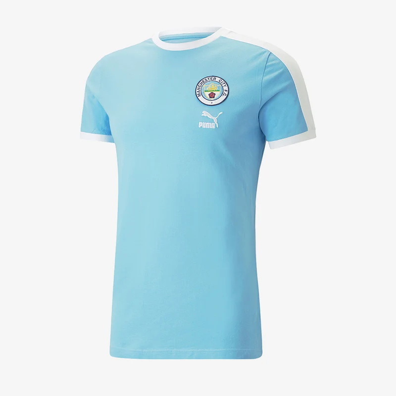 Puma Manchester City 22/23 Football Heritage T7 Tee