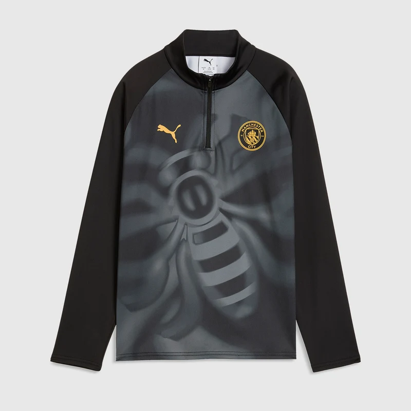 Puma Manchester City 26/27 Kids Warm Up Drill Top