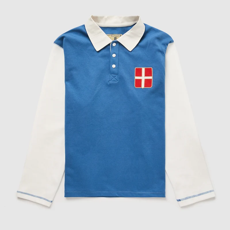 adidas Como FC Retro Polo LS Shirt