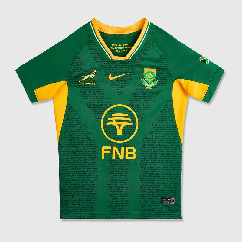 Nike South Africa Springboks 26/27 AB Tour Edition Shirt