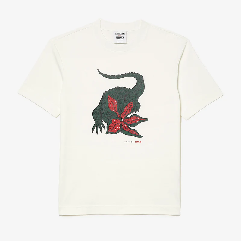 Lacoste x Netflix Stranger Things Crew Neck T-Shirt