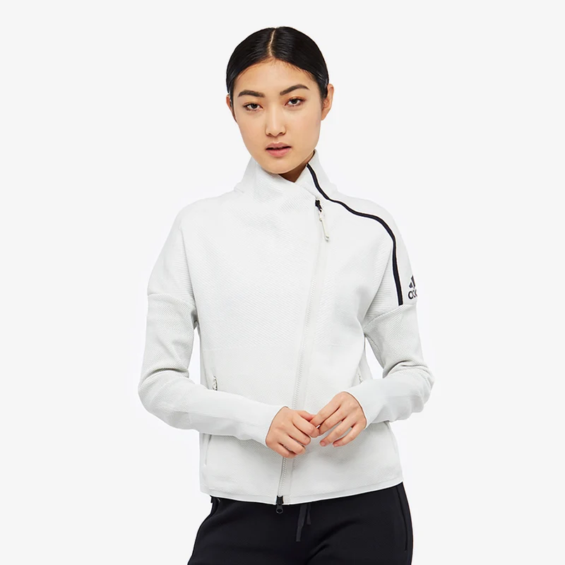 adidas Womens Z.N.E Heather Jacket Primeknit