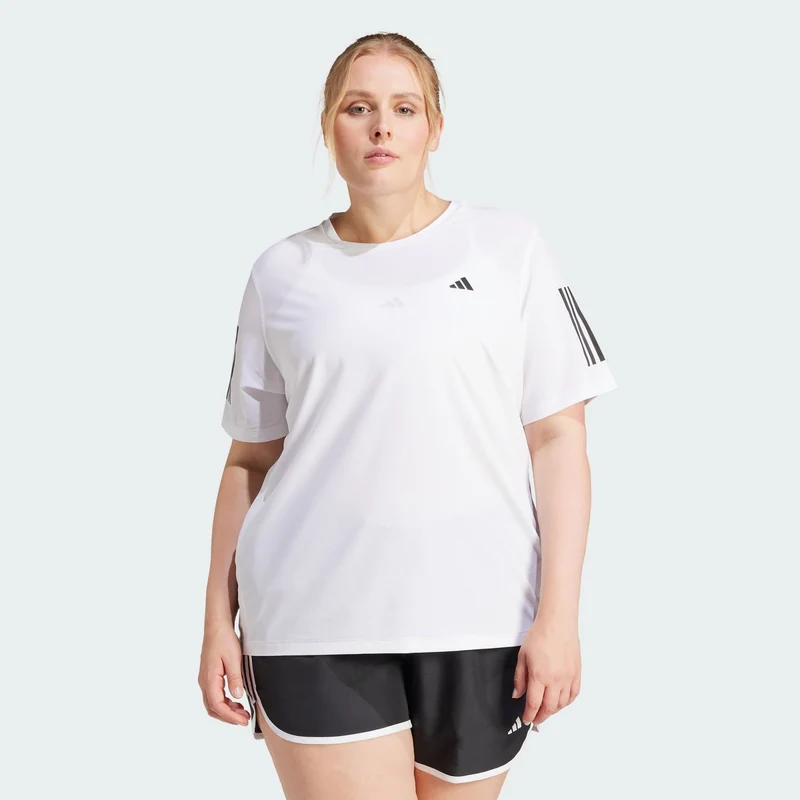 adidas Women Own The Run Tee (Plus Size)
