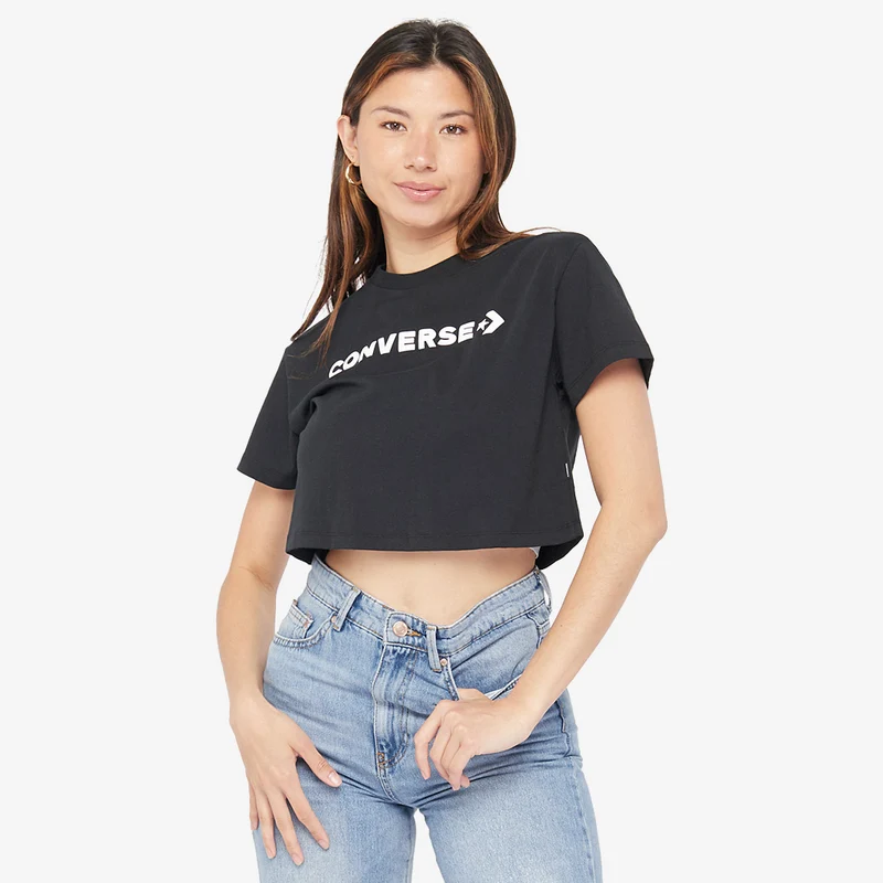 Converse Puff Wordmark Tee