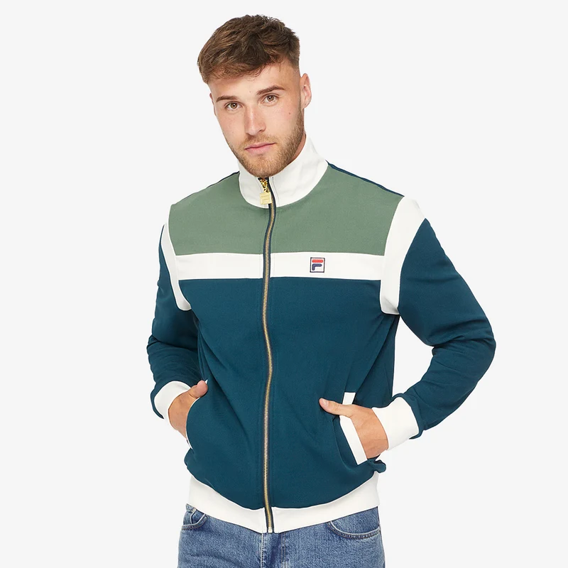 FILA Cruz Colour Blocked Arhcive Track Jacket