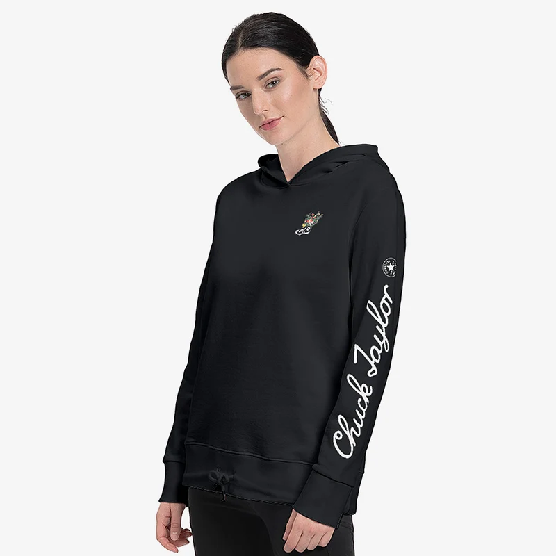 Converse Womens Chuck Flowers Hoodie