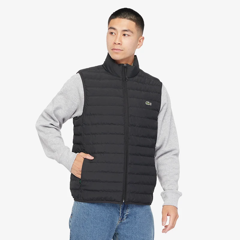 Lacoste Puffer Gilet - Black