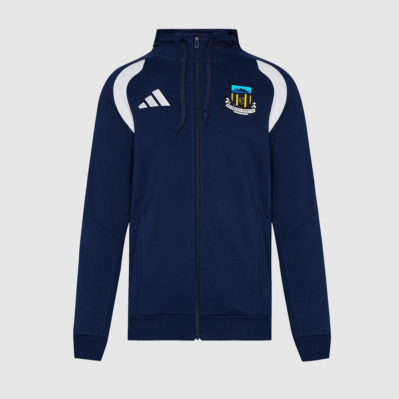 adidas Hebburn Town FC Full-Zip Training Hoodie