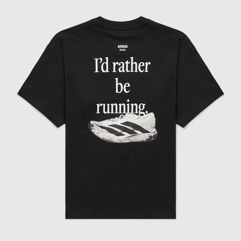 adidas Rather Be Running T-Shirt