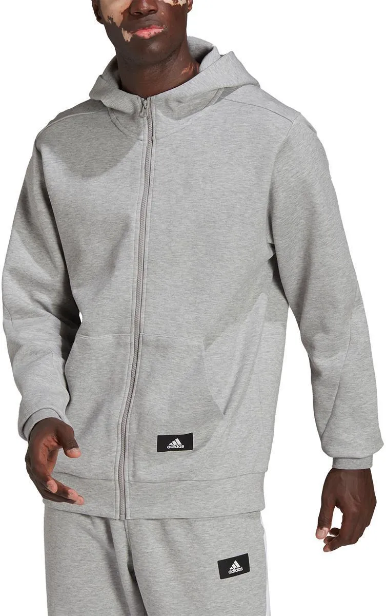 M FI DBLKNT FZ Hr. Sweatjacke m.Kapuze