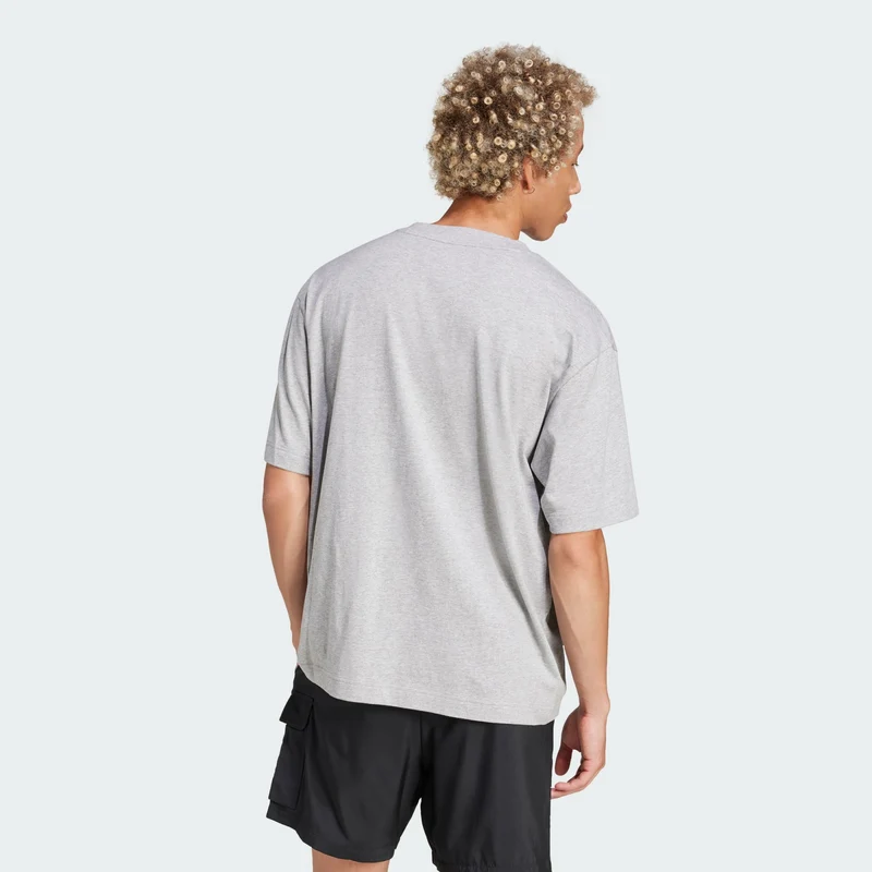 adidas Essentials Loose Fit 3 Bar Logo Tee