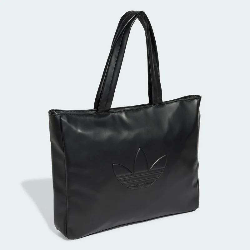 adidas Originals Unisex Polyurethane Shopper Bag Outline Trefoil