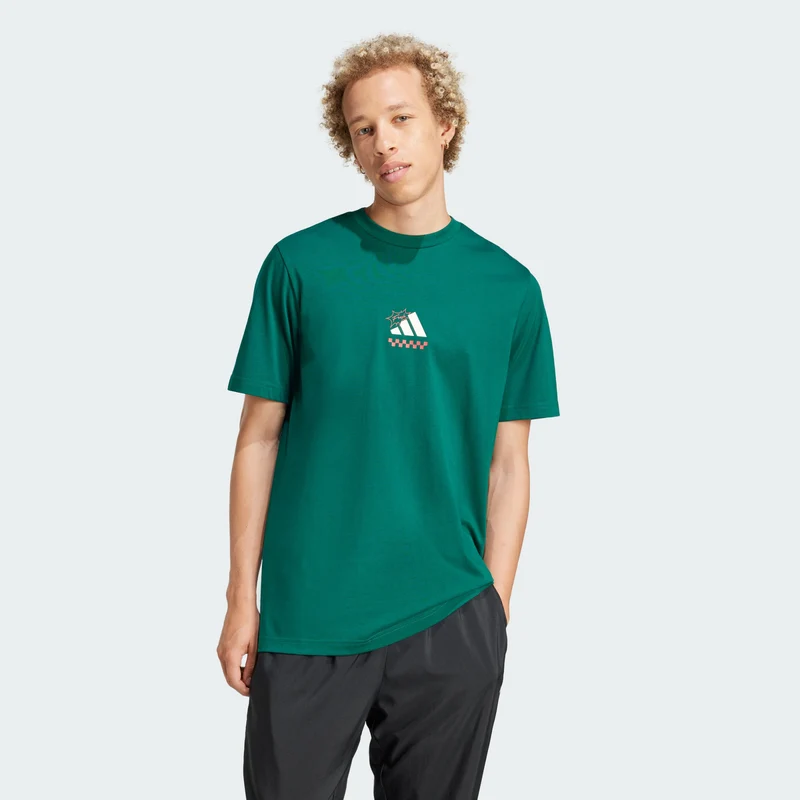 adidas Lounge Pizza Graphic Tee