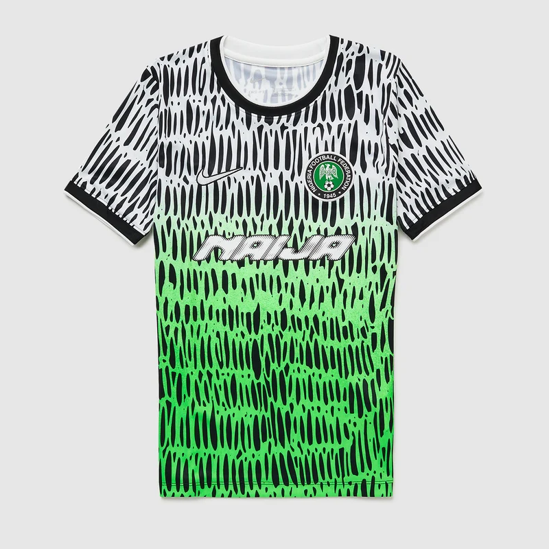 Nike Nigeria x Slawn Kids SS Pre-Match Shirt