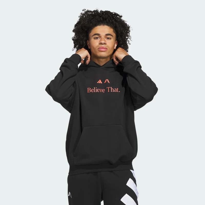adidas Men Anthony Edwards Believe That Hoodie