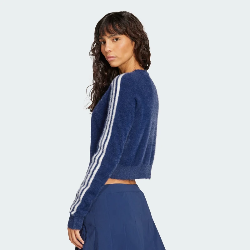 adidas Originals Womens Fluffy Knitted Cardigan