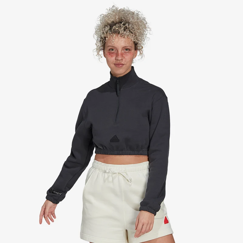 adidas Sportswear Capsule Womens New Crop Half Zip