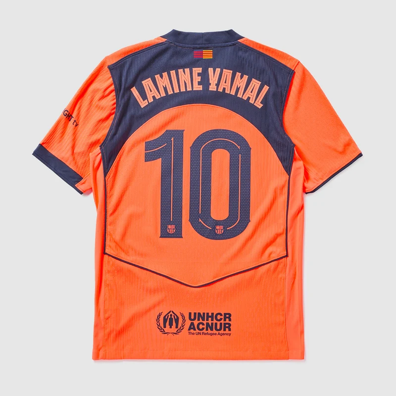 Nike FC Barcelona 25/26 Match Third Shirt with Lamine Yamal 10