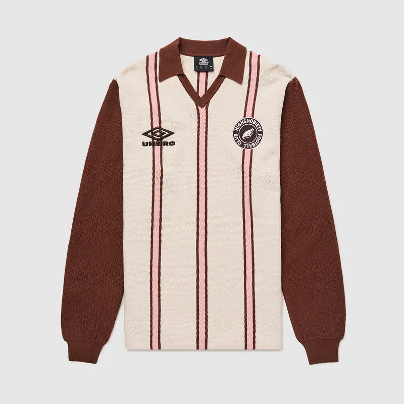 Umbro x Highsnobiety LS Striped Polo