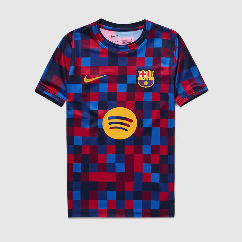 Nike FC Barcelona 26/27 Kids Dri-FIT Pre-Match Home Shirt