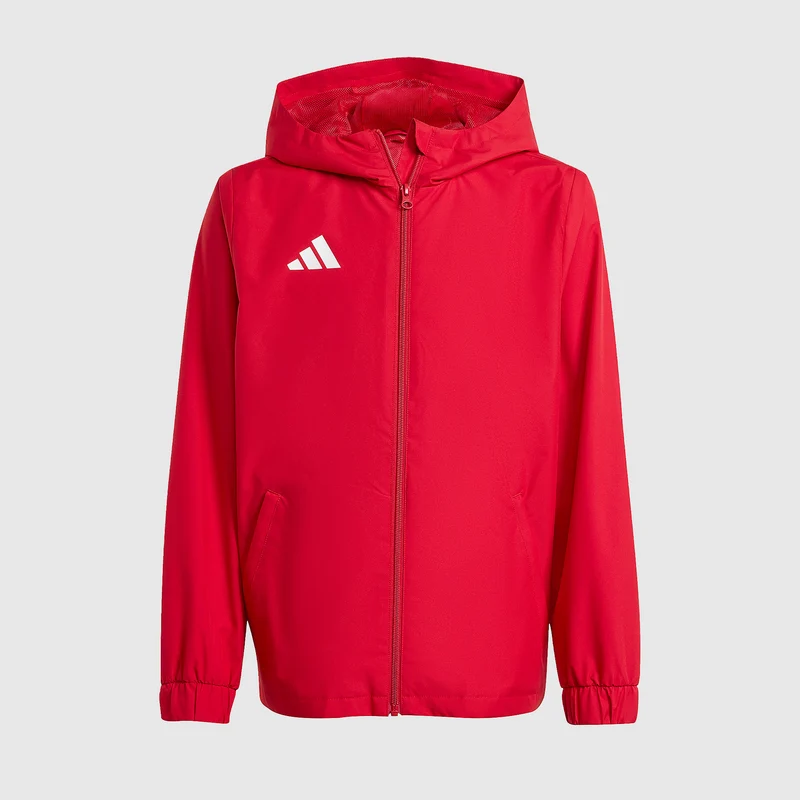 adidas Junior Entrada 26 Hooded All-Weather Jacket