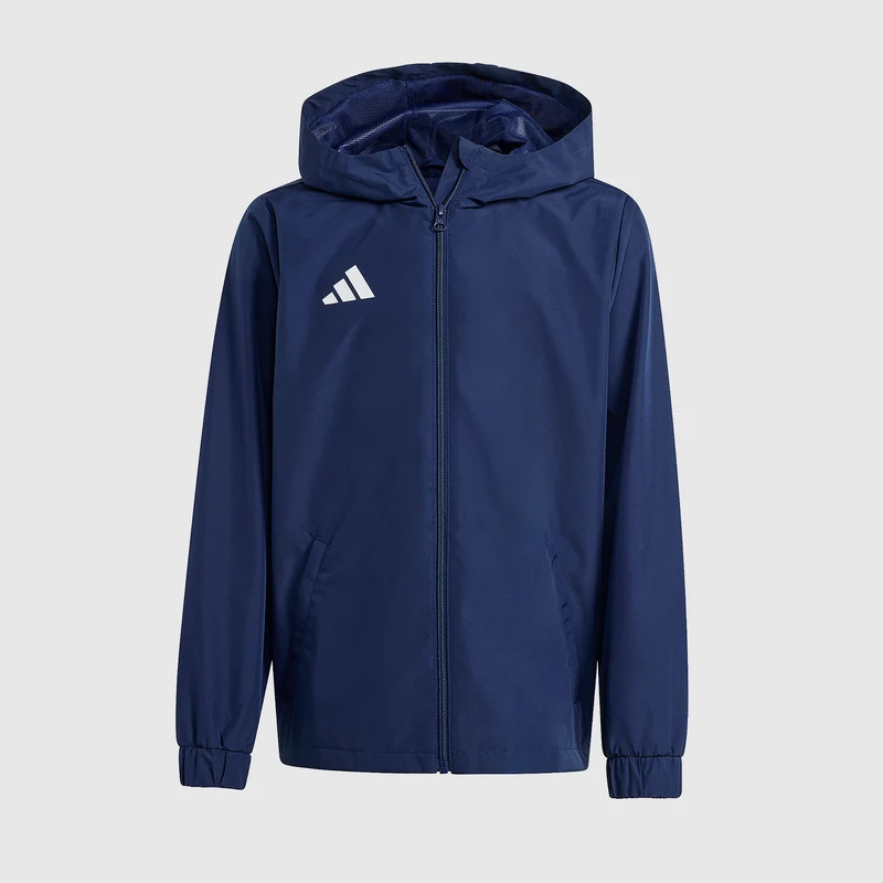 adidas Junior Entrada 26 Hooded All-Weather Jacket