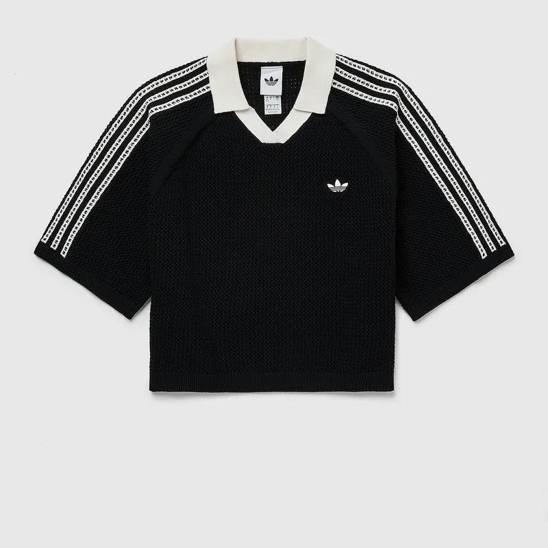 adidas Originals Womens Crochet Polo