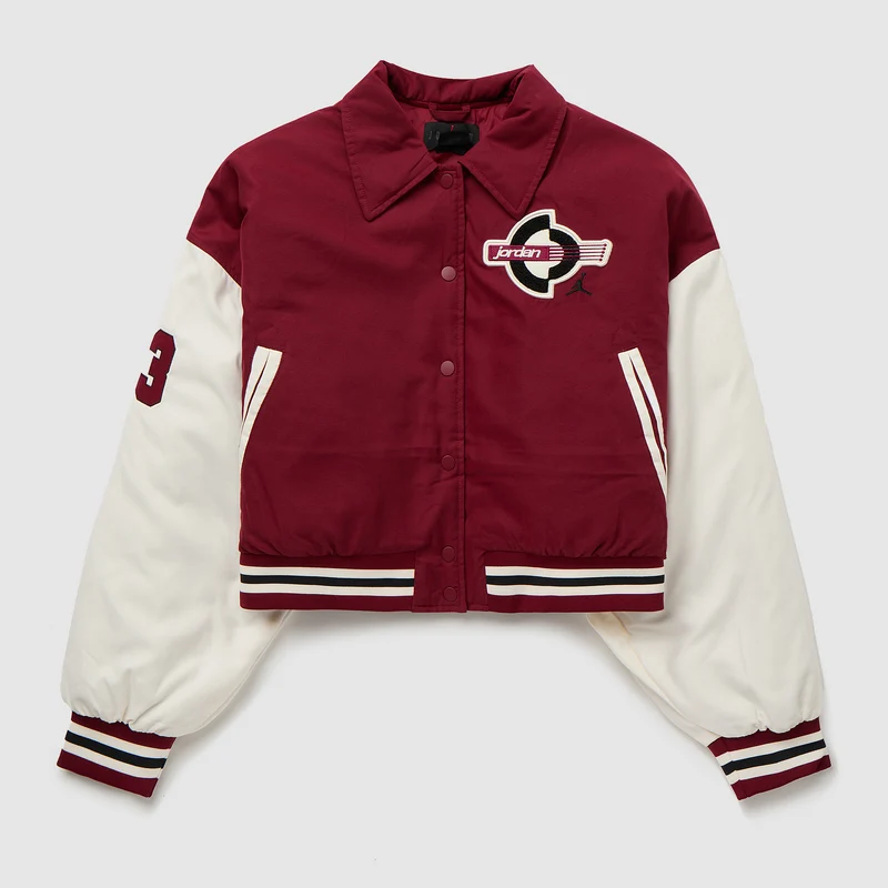Jordan Brooklyn Womens Therma-FIT Varsity Fill Jacket