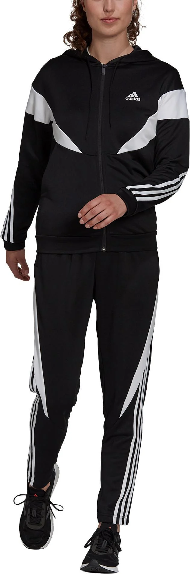 W COLORBLOCK TS női kapucnis melegítő