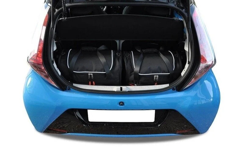 Kjust reistassenset geschikt voor Toyota Aygo vijfdeurs (2014-2022)