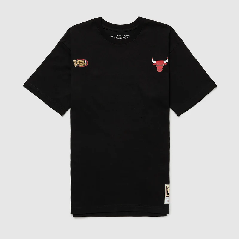Mitchell & Ness NBA Dennis Rodman Chicago Bulls Face Boxy Slam T-Shirt