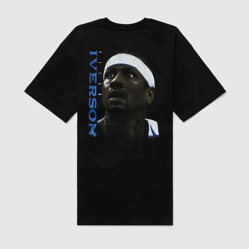 Mitchell & Ness NBA Allen Iverson Philadelphia 76ers Face Boxy Slam T-Shirt