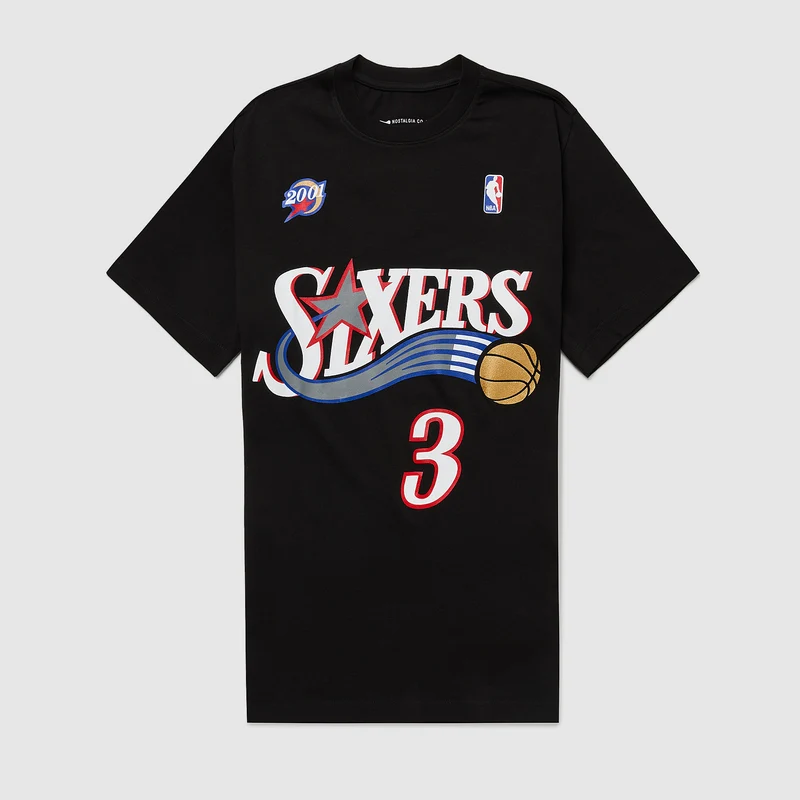 Mitchell & Ness NBA Allen Iverson Philadelphia 76ers N&N T-Shirt