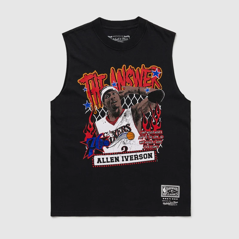 Mitchell & Ness NBA Allen Iverson Philadelphia 76ers Best In Class Tank Top