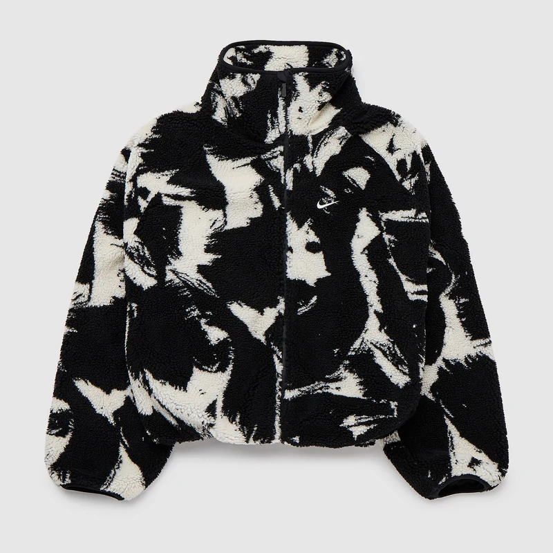 Nike Sportswear Womens Street AOP Sherpa Jacket