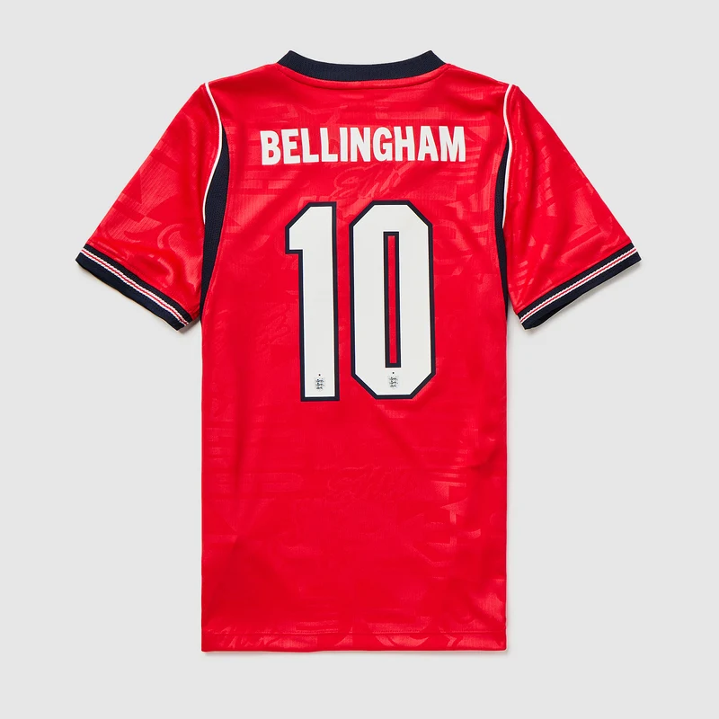 Nike England 2026 Kids Dri-FIT Stadium Away Shirt with Bellingham 10