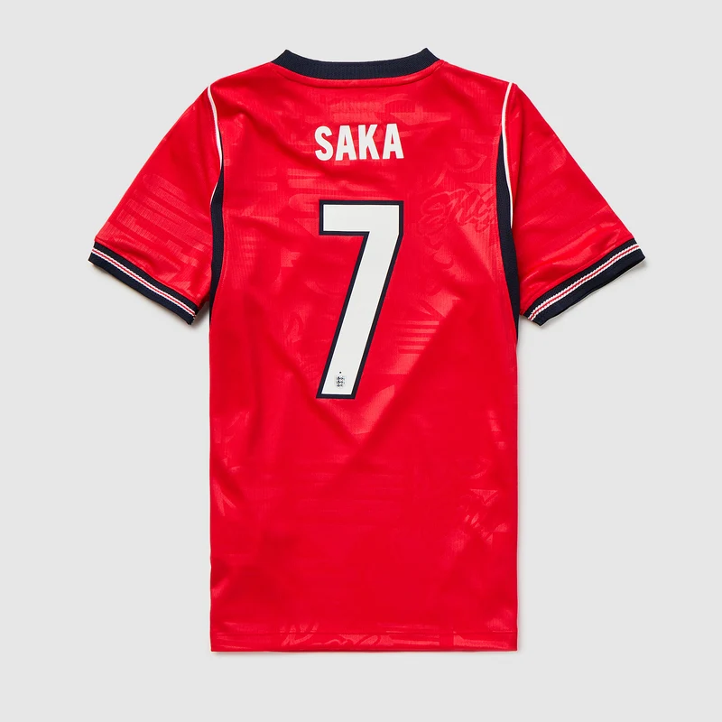 Nike England 2026 Kids Dri-FIT Stadium Away Shirt with Saka 7