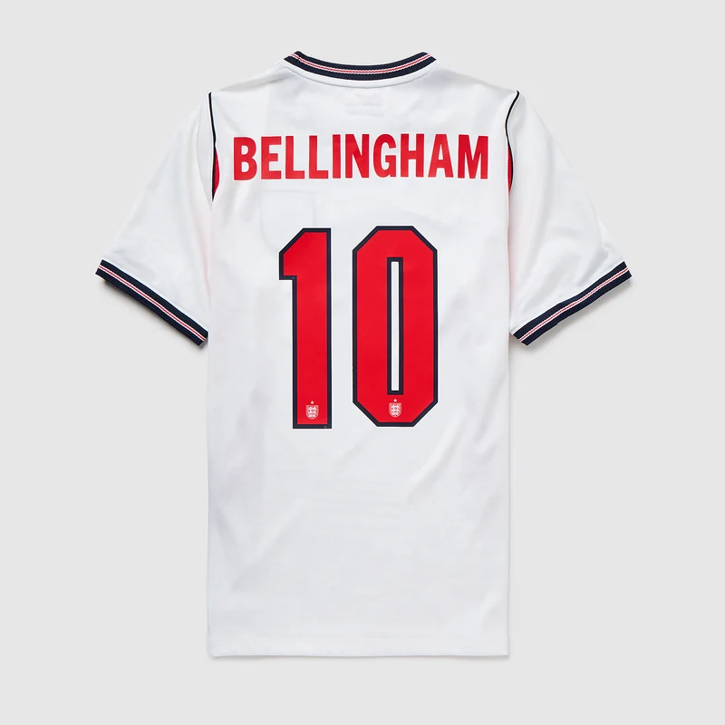 Nike England 2026 Dri-FIT Stadium Home Shirt with Bellingham 10