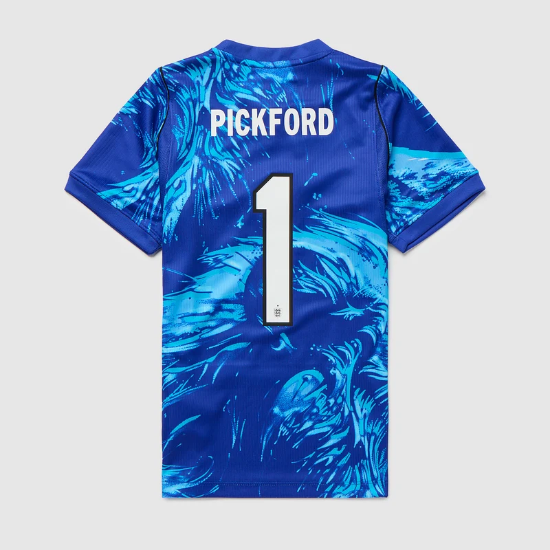 Nike England 2026 Kids Dri-FIT Stadium Goalkeeper Shirt with Pickford 1