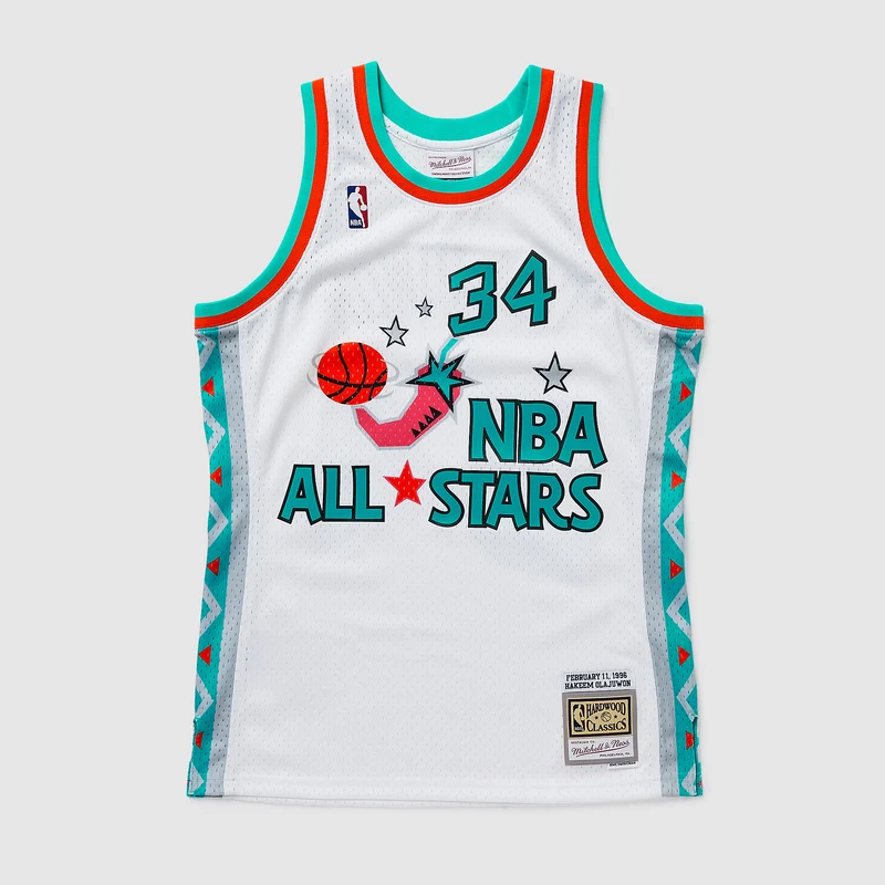 Mitchell & Ness NBA Hakeem Olajuwon All-Star West 1996 Swingman Jersey