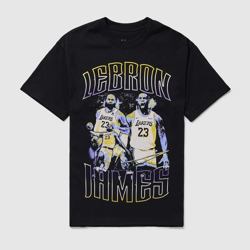 Nike NBA LeBron James Los Angeles Lakers Courtside T-Shirt