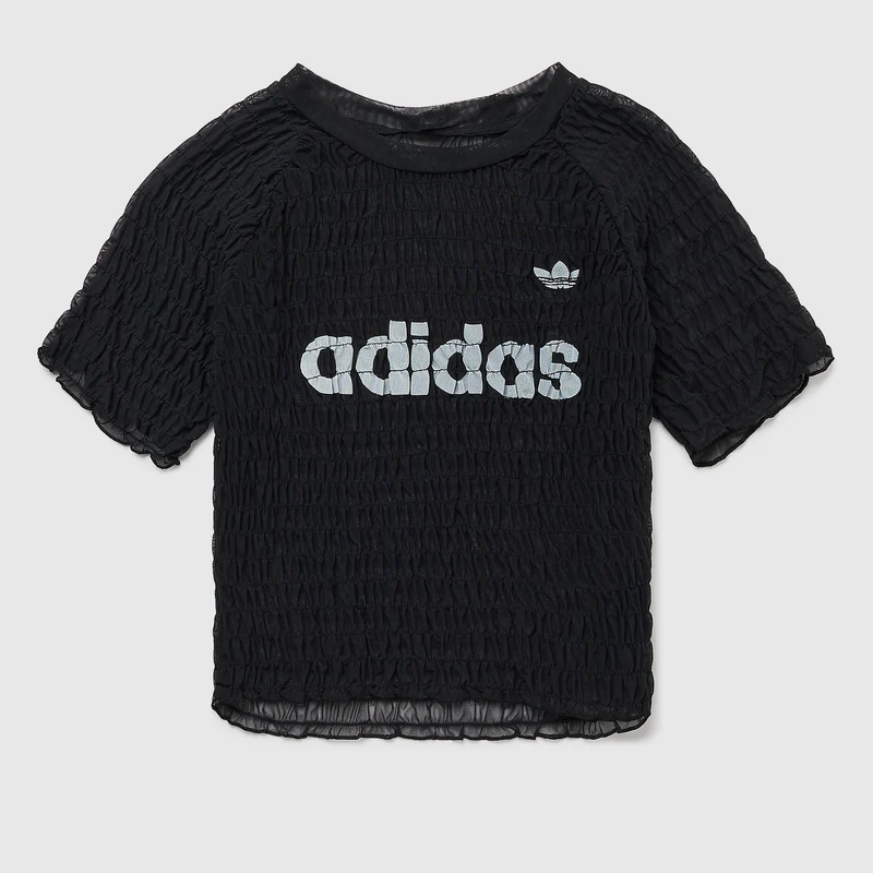 adidas Originals Womens Smocked T-Shirt