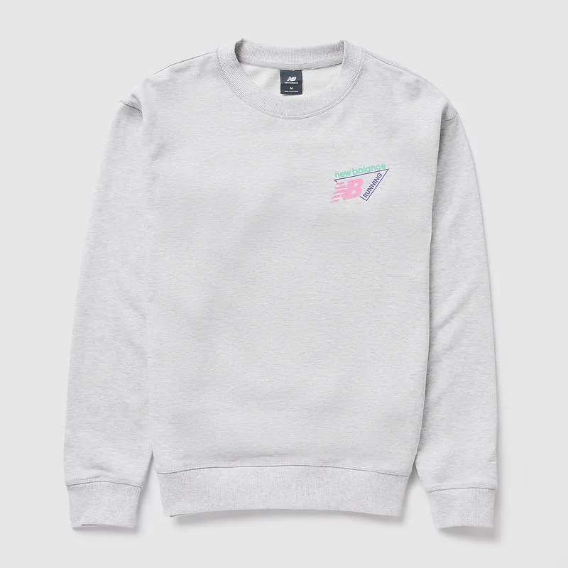 New Balance Classic Tri-Logo French Terry Crew Sweatshirt
