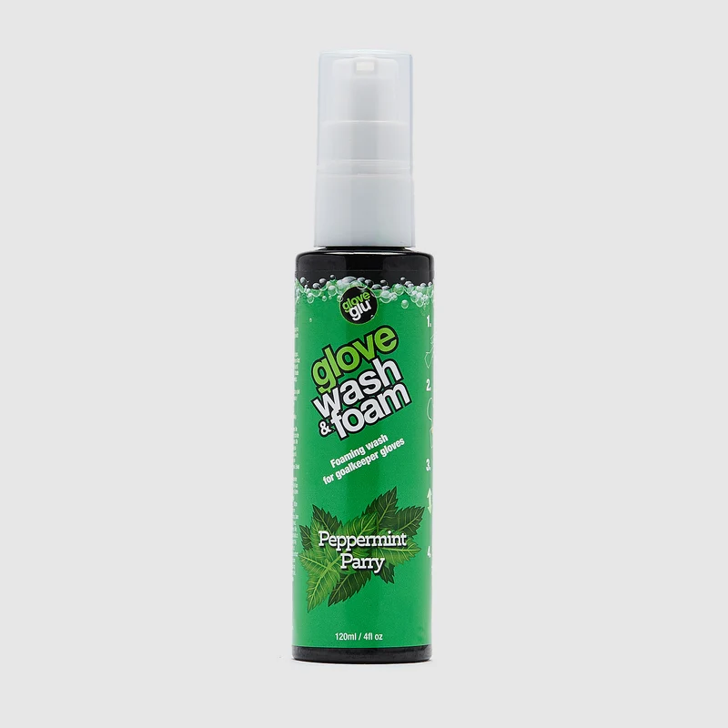 GloveGlu Glove Wash & Foam Peppermint Parry 120ml