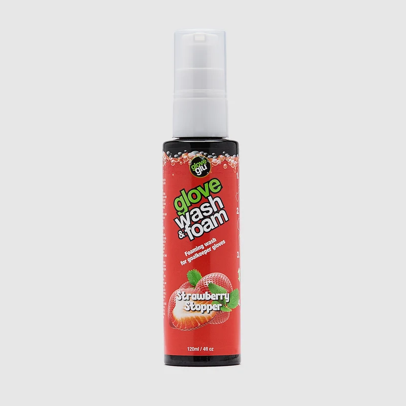 GloveGlu Glove Wash & Foam Strawberry Stopper 120ml