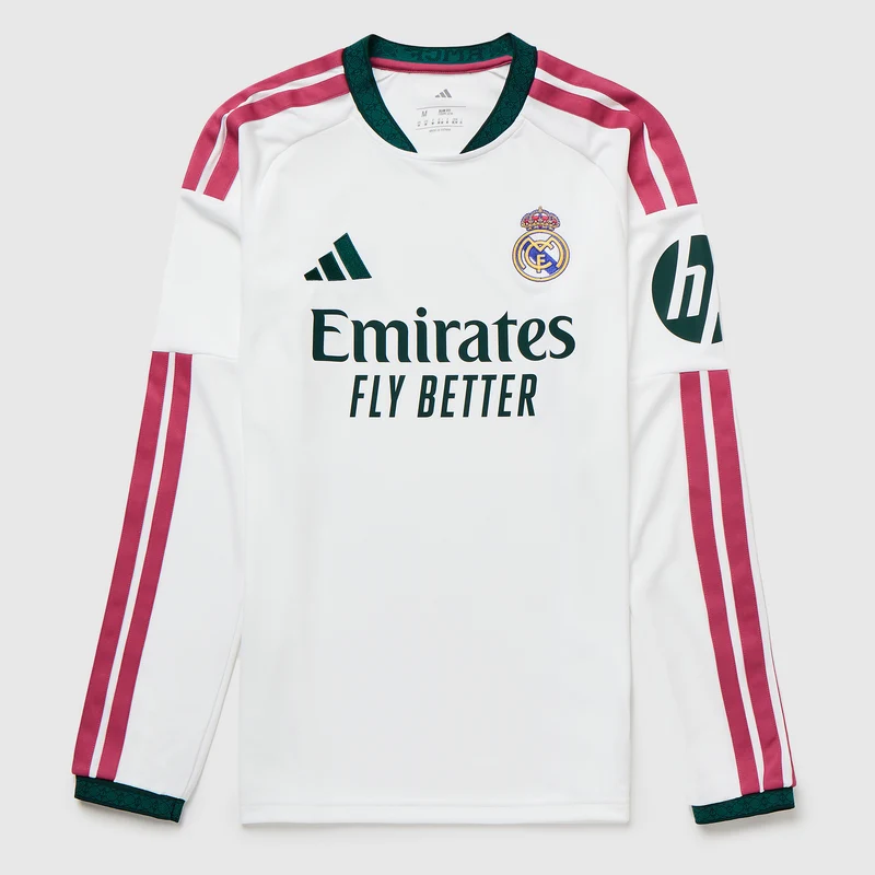 adidas Real Madrid 26/27 Home LS Shirt