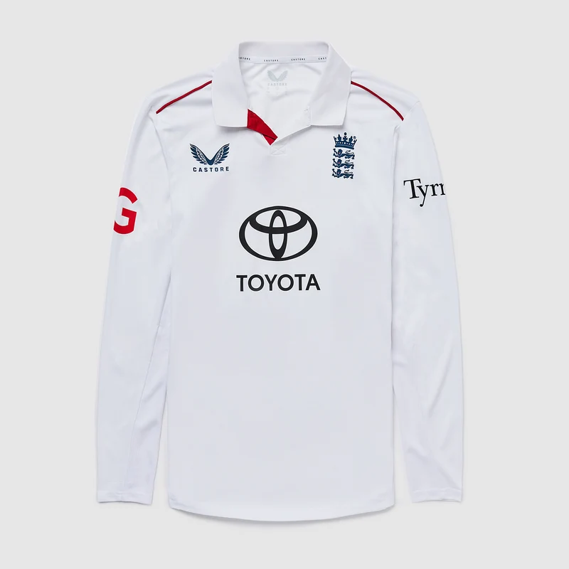 Castore England Test Pro Long Sleeve Shirt