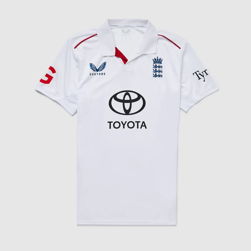 Castore Junior England Test Replica Shirt